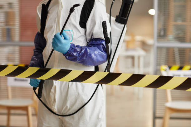 Professional Hoarding Cleanup technician working in Watchung, NJ